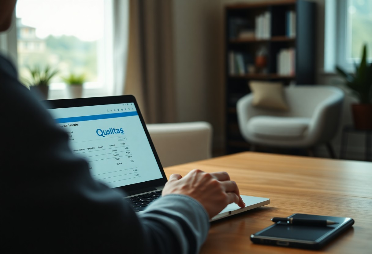 persona mostando cotizacion de Qualitas / Cotización De Seguro Con Qualitas