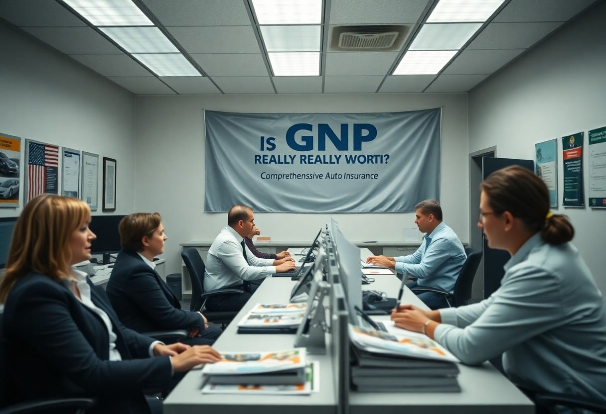 personal de oficina trabajando en sus escritorios / GNP Seguro De Auto