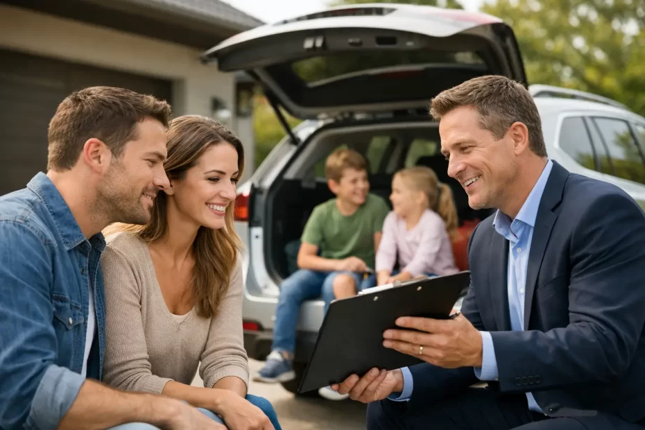 Guía de seguro de auto familiar para elegir bien